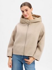 Opus sweter wełniany Kobiety beżowy, M. Brązowe swetry klasyczne damskie Opus, m, z wełny, bez kołnierzyka. Za 749.95 zł.