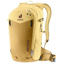 Plecak rowerowy Deuter Compact 14+3. Żółte plecaki damskie Deuter, bez wzorów, z materiału. Za 525.79 zł.
