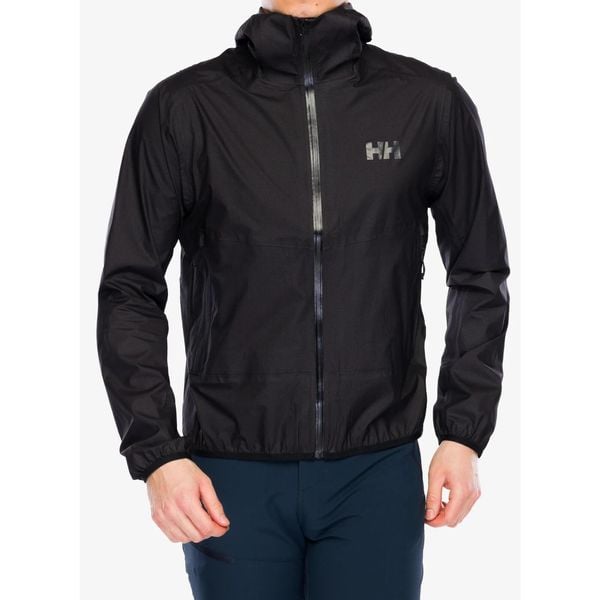Kurtka z membraną męska Helly Hansen Verglas 2.5L Fastpack Jacket. Czarne kurtki męskie Helly Hansen, l, bez wzorów, sportowe, bez kaptura. Za 707.99 zł.