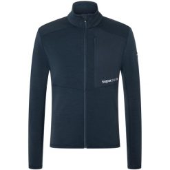 Bluza rozpinana męska SUPER.NATURAL Adventure Track. Niebieskie bluzy bez kaptura męskie Super.natural, m. Za 649.99 zł.