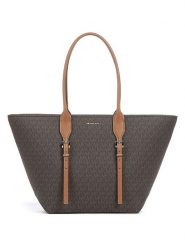 Michael Kors Shopper bag w kolorze brązowym - 50 x 30 x 15 cm rozmiar: onesize. Brązowe shopper bag damskie Michael Kors, bez wzorów, z materiału, na ramię, bez dodatków. Za 849.95 zł.
