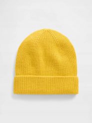 CZAPKA ZIMOWA GAP BEANIE UNISEX CIEPŁA 842499-00. Żółte czapki męskie GAP, na zimę, bez wzorów, eleganckie. Za 89.00 zł.