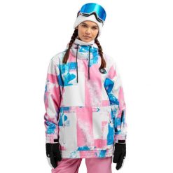 Kurtka snowboardowa damska W1-W Holi. Czerwone kurtki damskie SIROKO, s, bez wzorów, z softshellu, bez kaptura, narciarskie. Za 844.00 zł.