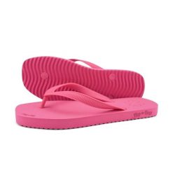 Japonki basenowe damskie Flip Flop Originals Edge. Czerwone klapki damskie Flip Flop, bez wzorów, bez obcasa. Za 77.05 zł.