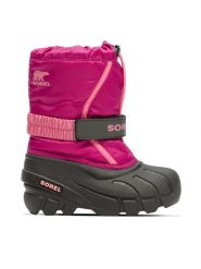 Sorel Śniegowce Flurry™ 2114082684 Różowy. Czerwone kozaki dziewczęce Sorel, bez wzorów, z materiału, bez obcasa. Za 269.99 zł.