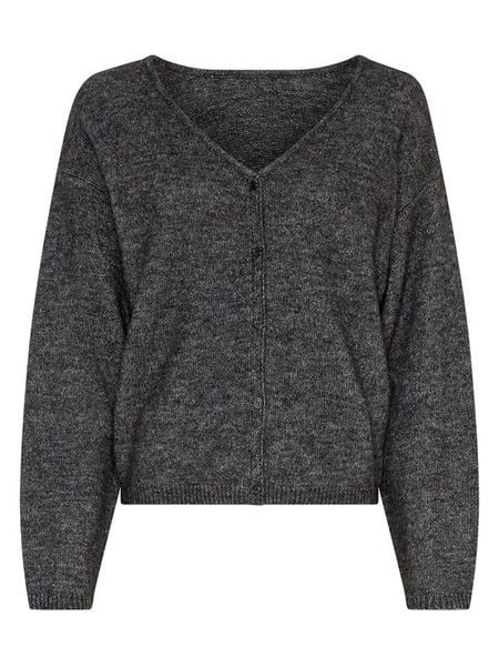 MOSS COPENHAGEN Kardigan "Milania" w kolorze szarym rozmiar: S/M. Szare kardigany damskie MOSS COPENHAGEN, m, bez wzorów. Za 236.05 zł.