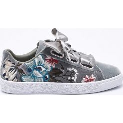 Puma - Buty Basket Keart Hyper. Szare buty sportowe na co dzień damskie Puma, bez wzorów, z gumy. W wyprzedaży za 219.90 zł.