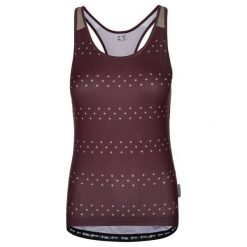 Damski tank top Kilpi Vai. Czerwone topy damskie Kilpi, s, bez wzorów, bez kołnierzyka. Za 153.53 zł.