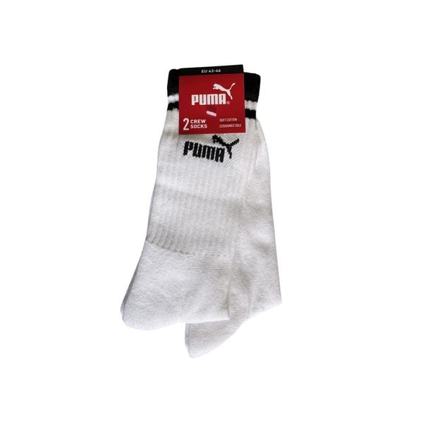 Puma Skarpety 2-Pack 93899201. Białe skarpetki damskie Puma, bez wzorów. Za 36.99 zł.