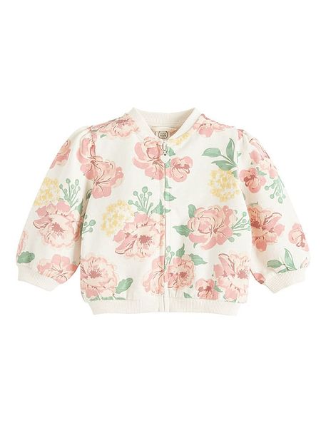 COOL CLUB Bluza w kolorze beżowym rozmiar: 74. Brązowe bluzy i bluzki niemowlęce COOL CLUB, bez wzorów, z bawełny, bez ramiączek, bez kaptura. Za 42.95 zł.