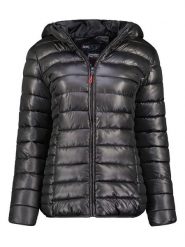 Canadian Peak Kurtka pikowana "Anneceak" w kolorze czarnym rozmiar: 3XL. Czarne kurtki damskie Canadian Peak, xl, bez wzorów, bez kaptura. Za 126.75 zł.