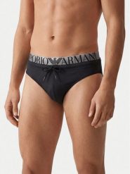 Emporio Armani Kąpielówki EM000582 AF20432 UC001 Czarny. Czarne kąpielówki męskie Emporio Armani, l, bez wzorów, z syntetyku. Za 299.99 zł.
