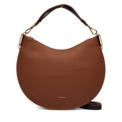 Torebka Coccinelle. Brązowe torebki klasyczne damskie Coccinelle, bez wzorów, bez dodatków. Za 1,579.00 zł.