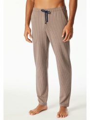 Schiesser Spodnie piżamowe w kolorze beżowym rozmiar: 56. Brązowe piżamy męskie Schiesser, bez wzorów, z bawełny, bez ramiączek. Za 95.99 zł.