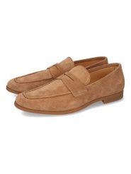 MELVIN & HAMILTON Skórzane mokasyny "Corentin 3" w kolorze beżowym rozmiar: 41. Brązowe mokasyny męskie MELVIN & HAMILTON. Za 434.99 zł.