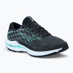 Buty do biegania damskie Mizuno Wave Inspire 20. Czarne obuwie do biegania damskie Mizuno, mizuno wave. Za 399.99 zł.
