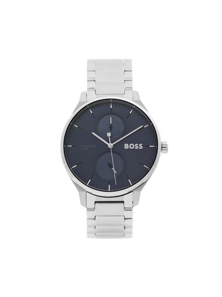 BOSS Zegarek Tyler 1514106 Srebrny. Szare, analogowe zegarki męskie Boss, srebrne. Za 699.99 zł.