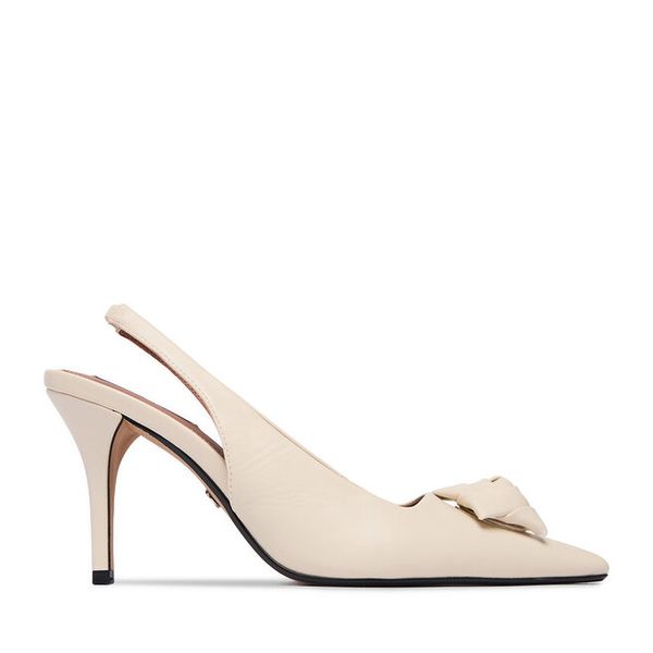 Szpilki Nine West. Białe szpilki Nine West, bez wzorów, bez obcasa. Za 279.99 zł.
