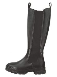 GANT Footwear Skórzane kozaki "Monthike" w kolorze czarnym rozmiar: 41. Czarne kozaki damskie GANT Footwear, ze skóry, bez obcasa. Za 513.46 zł.