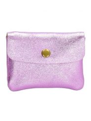 Charm Portfel "Elisa" w kolorze fioletowym - 11 x 1,5 x 7,5 cm rozmiar: onesize. Różowe portfele damskie Charm, bez wzorów, z materiału. Za 34.99 zł.