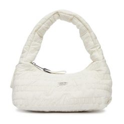 Torebka Tommy Jeans. Białe torebki klasyczne damskie Tommy Jeans, bez wzorów, z jeansu, bez dodatków. Za 409.99 zł.