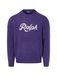 Polo Ralph Lauren sweter wełniany z kaszmirem Mężczyźni Wełna lila, M. Swetry męskie Polo Ralph Lauren, m, bez wzorów, z kaszmiru, bez kołnierzyka. Za 1,799.95 zł.