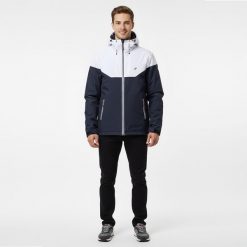 Kurtka żeglarska męska Tribord 100 ciepła. Białe kurtki męskie TRIBORD, l, bez wzorów, z tkaniny, sportowe, bez kaptura. Za 179.99 zł.