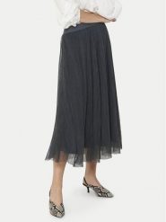 ONLY Spódnica midi Lavina 15214303 Szary Regular Fit. Szare spódniczki damskie Only, l, bez wzorów, z syntetyku, midi. Za 169.99 zł.