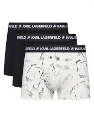 KARL LAGERFELD Komplet 3 par bokserek A3M47013 Kolorowy. Bokserki męskie Karl Lagerfeld, bez wzorów, z bawełny. Za 149.99 zł.