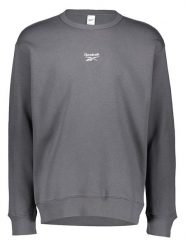 Reebok Bluza w kolorze antracytowym rozmiar: M. Czarne bluzy bez kaptura męskie Reebok, m. Za 114.17 zł.