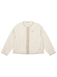 Calvin Klein Jeans Kurtka przejściowa IG0IG03084 Écru Regular Fit. Spodnie dziewczęce Calvin Klein Jeans, z jeansu. Za 569.99 zł.