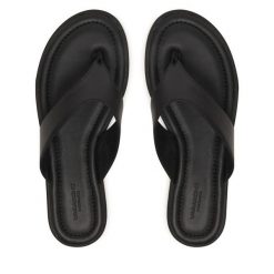 Japonki Vagabond Shoemakers. Czarne klapki damskie Vagabond Shoemakers, bez wzorów, bez obcasa. Za 389.99 zł.