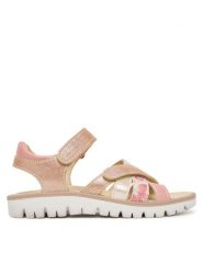 Primigi Sandały 1388911 S Różowy. Czerwone sandały dziewczęce Primigi, ze skóry, bez zapięcia. Za 279.99 zł.