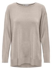 ONLY Sweter w kolorze beżowym rozmiar: S. Brązowe swetry klasyczne damskie Only, s, bez kołnierzyka. Za 74.81 zł.