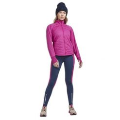 Legginsy damskie Craft Adv Essence Warm. Fioletowe legginsy sportowe damskie Craft, bez wzorów, na fitness i siłownię. W wyprzedaży za 192.50 zł.