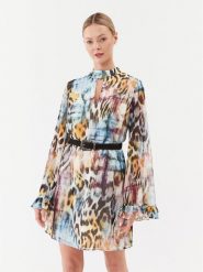 Guess Sukienka codzienna Ilenia W3BK75 WDW52 Kolorowy Regular Fit. Sukienki damskie Guess, na co dzień, s, z aplikacjami, z syntetyku, bez kołnierzyka, bez ramiączek, proste. Za 379.99 zł.