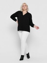 ONLY Carmakoma Dżinsy "Augusta" - Skinny fit - w kolorze białym rozmiar: 44/L30. Białe jeansy damskie Only Carmakoma. Za 57.06 zł.