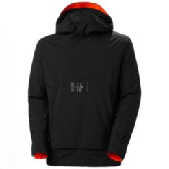 Kurtka narciarska Helly Hansen ULLR D Anorak. Czarne kurtki męskie Helly Hansen, l, bez wzorów, bez kaptura, narciarskie. W wyprzedaży za 1,012.90 zł.
