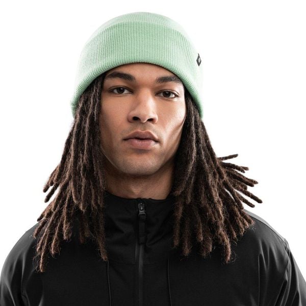 Czapka zimowa beanie unisex Snowflake Dead Moss. Zielone czapki męskie SIROKO, na zimę, bez wzorów, z materiału, eleganckie. Za 76.00 zł.