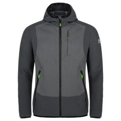 Męska kurtka outdoorowa Loap Urelon w kolorze szarym. Szare kurtki męskie LOOP, na zimę, m, bez wzorów, sportowe, bez kaptura. Za 276.99 zł.