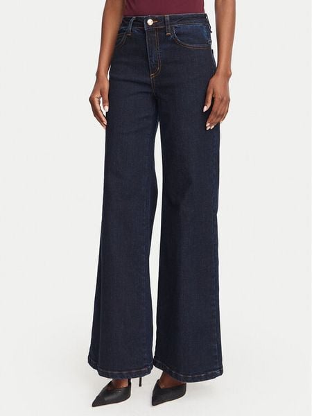 Rinascimento Jeansy CFC0129938003 Granatowy Wide Leg. Niebieskie jeansy damskie RINASCIMENTO. Za 574.99 zł.