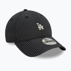Czapka z daszkiem New Era Seersucker 9Forty Los Angeles Dodgers. Czarne czapki męskie New Era, na zimę, bez wzorów. Za 129.99 zł.