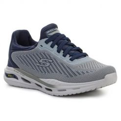 Buty treningowe męskie Skechers Arch Fit Orvan Trayver. Białe buty fitness męskie Skechers, trekkingowe. Za 446.20 zł.