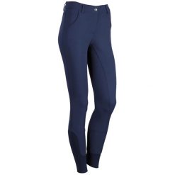 Damskie spodnie do jazdy konnej Harry's Horse Balance. Niebieskie spodnie materiałowe damskie HARRYS HORSE, bez wzorów, z elastanu. Za 155.00 zł.