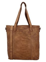 HIDE & STITCHES Skórzana torebka w kolorze jasnobrązowym - 37 x 39 x 9 cm rozmiar: onesize. Brązowe torebki klasyczne damskie HIDE & STITCHES, bez wzorów, z materiału, bez dodatków. Za 282.99 zł.