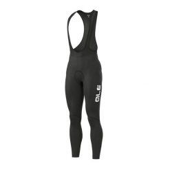 Spodnie rowerowe męskie Alé Cycling Solid Winter. Białe spodnie materiałowe męskie ALÉ CYCLING, bez wzorów, z elastanu, klasyczne. Za 421.10 zł.