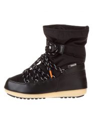 Moon Boot Botki zimowe "Loop" w kolorze czarnym rozmiar: 41. Czarne botki damskie Moon Boot, na zimę, z materiału, bez obcasa, bez zapięcia. Za 360.17 zł.