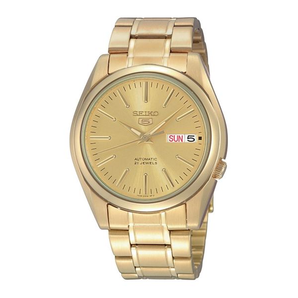 Seiko Mężczyźni zegarek automatyczny - stal nierdzewna Zegarki męskie 1 ct Męskie. Żółte zegarki męskie Seiko, szklane. Za 948.99 zł.