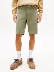 Tommy Jeans Bermudy - Scanton Mężczyźni Bawełna zielony, 36. Zielone szorty męskie Tommy Jeans, bez wzorów, z bawełny. Za 229.95 zł.