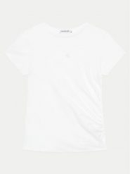 Calvin Klein Jeans T-Shirt IG0IG02694 D Biały Regular Fit. Białe koszulki dziewczęce Calvin Klein Jeans, z bawełny. Za 119.99 zł.
